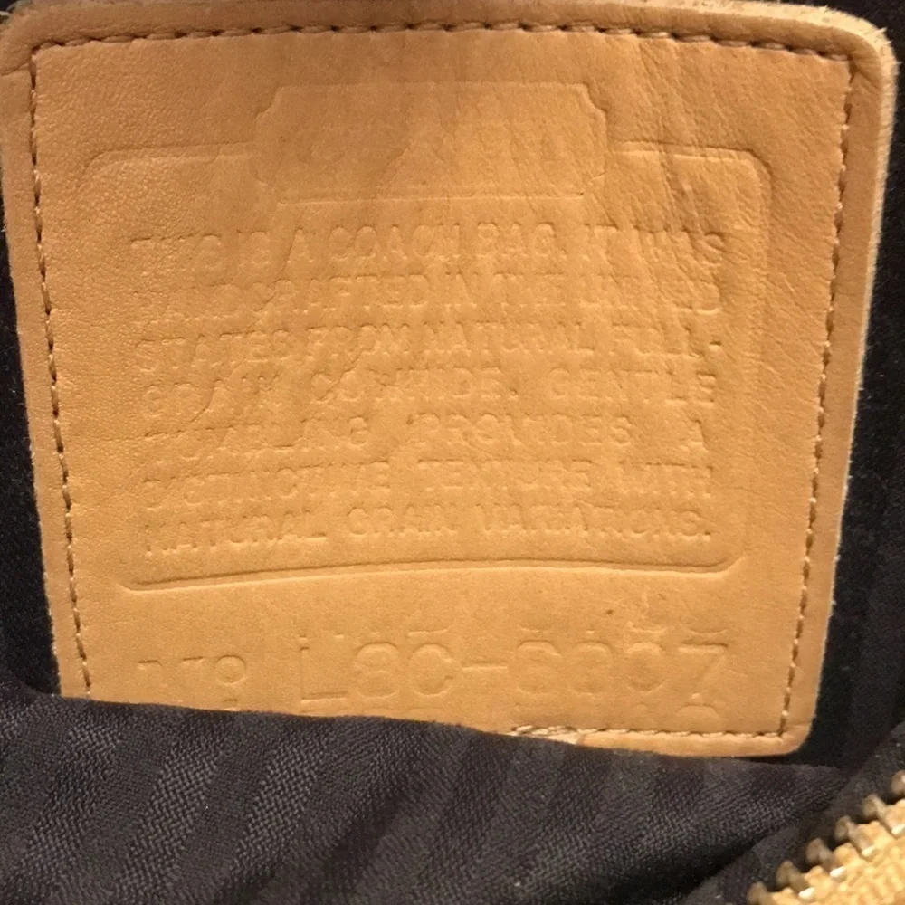 Authentic vintage Coach brand purse- Excellent condition